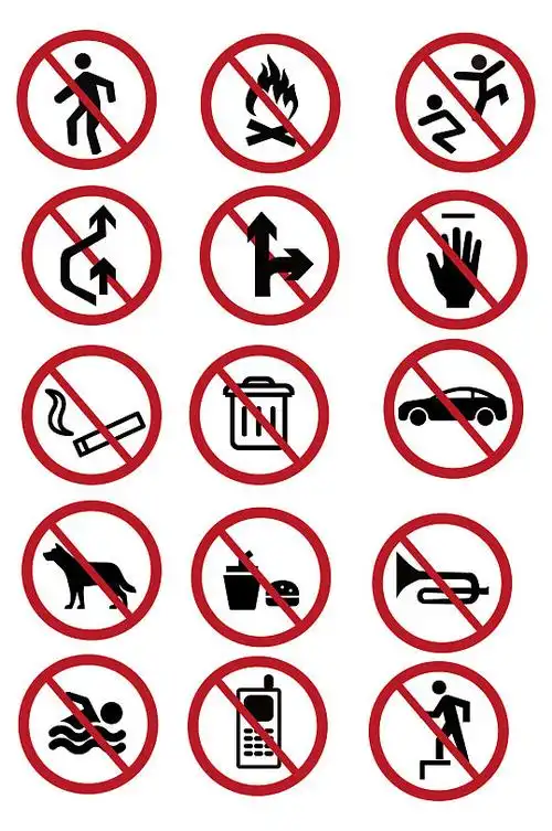 警告标识警告标志logo交通标识免抠道路工地施工警告牌警示牌安全标识