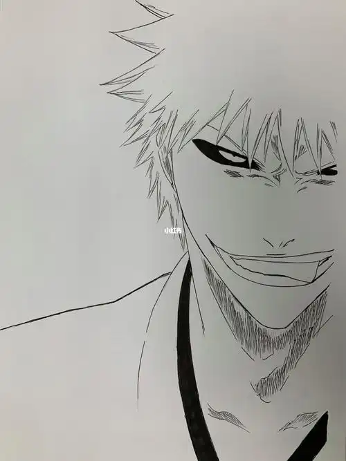 死神千年血战篇  #死神bleach  #手绘  #白一护  #画画  #周末去哪儿