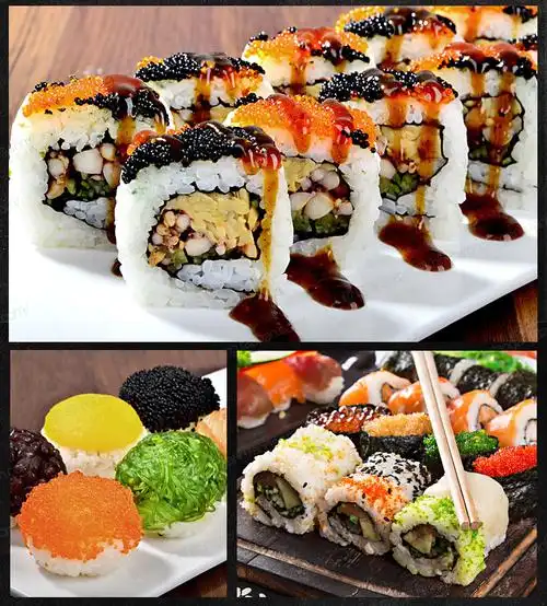 寿司专用鱼籽黑色寿司食材配料即食蟹子蟹籽中粒新鲜黑鱼子酱400g400g