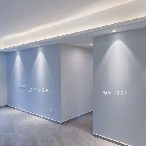 立邦乳胶漆网红色卡上墙展示