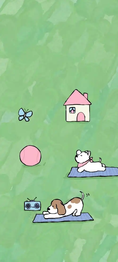 快乐小狗壁纸套图