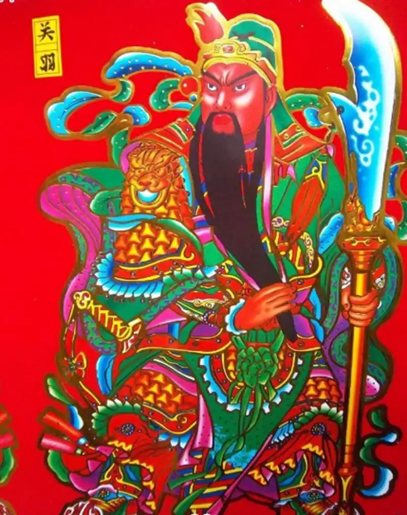 历史上四大门神,关羽上榜,你知道几个?