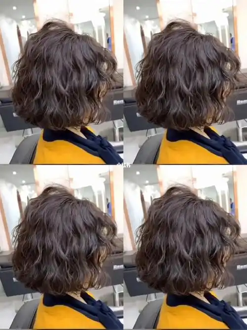 中短发女孩这样烫超好看!氛围感真的绝了!