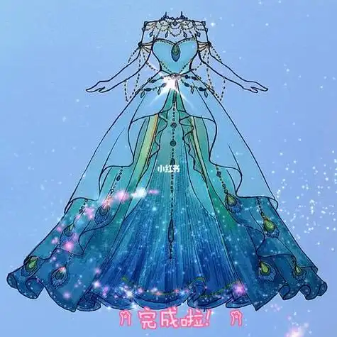 q版十二星座公主古装简笔画处女座十二星座公主裙简笔画礼服白羊星座