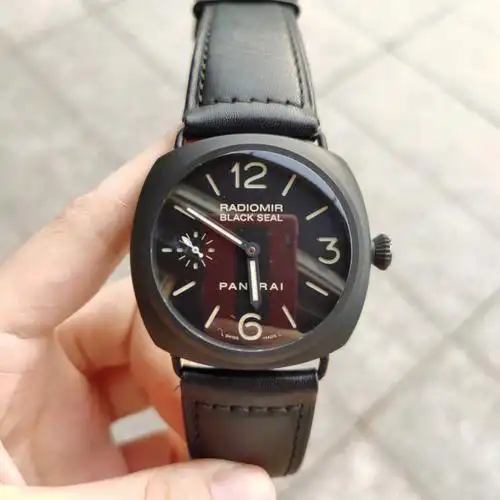 好物推荐沛纳海黑武士自动机械手表