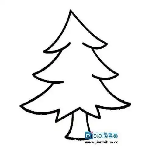 一棵树简笔画代表