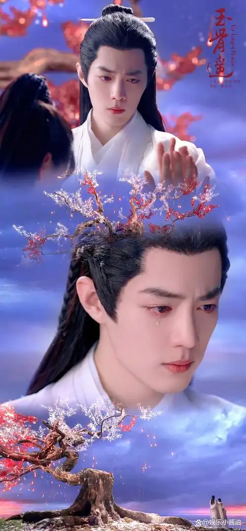 肖战在《玉骨遥》中饰演的时影大神官可谓是仙人之姿,看剧的时候他