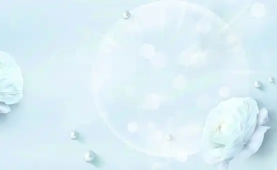 白色小清新淡雅背景