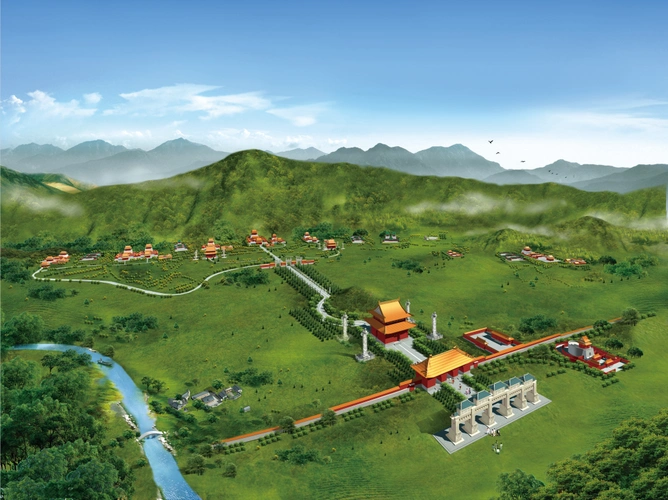 data-mce-style="display: block; margin: auto;">清东陵全景图孝