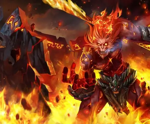 lol英雄联盟齐天大圣皮肤高清桌面壁纸图片