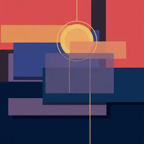 7幅极简主义抽象画,画出月亮的七情六欲,真挚且抚慰人心_艺术_情感