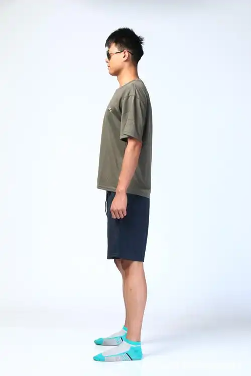 军训正体能训练服 新式陆体能军训 灰色配发正体能服 圆领速.