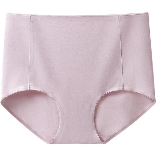 女生三角裤女士内裤头纯棉抗菌无痕内裤60支莫尔棉腰收腹大码