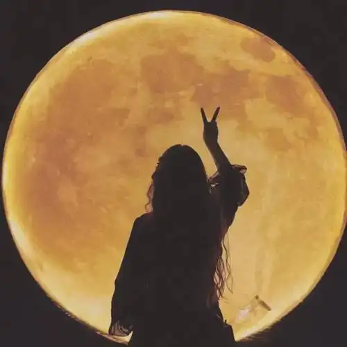 微信头像丨情侣头像,女生头像/3/6_月亮