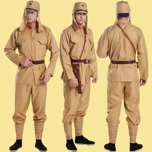 日本军装这样比较下来,说日军军装与德军军装相似,可真的是日军军装