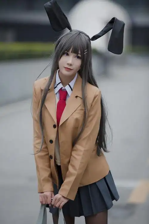 cos兔女郎樱岛麻衣可爱的同时带点御