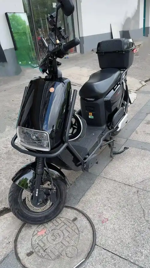 上海外卖电动车,先跑一个月之后再给,换电电池,不需充电,续航 - 抖音