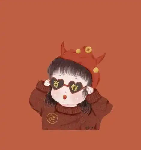 红色围巾动漫情侣头像红围巾动漫情头