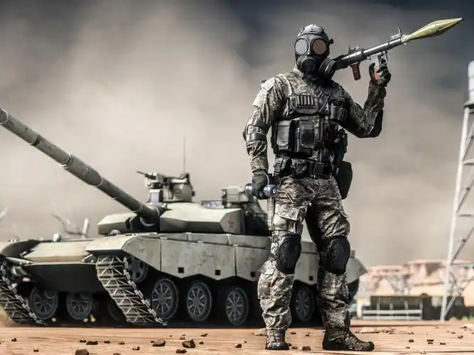 战地4,士兵,手榴弹发射器 壁纸