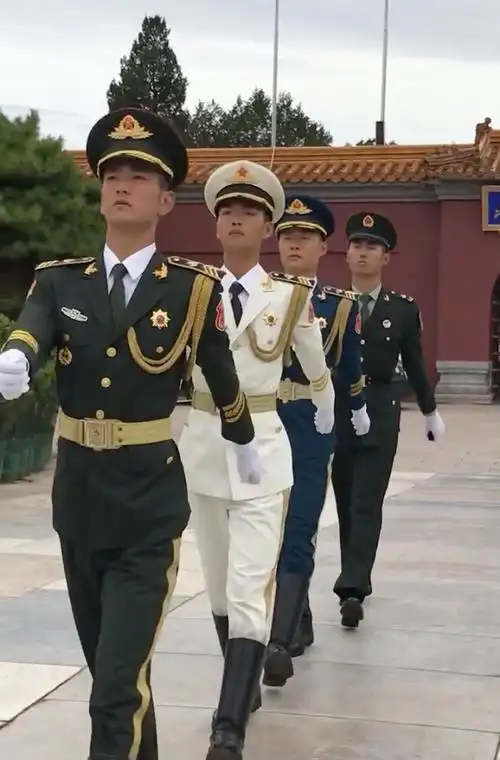 中国人民解放军三军仪仗队风采,为中国军人点赞91