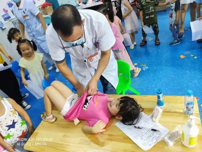 健康体检,呵护成长——小江小学附属幼儿(中班)体检篇