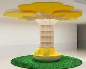 意环书架图书馆包柱子绘本20211101架幼儿园环创树形装饰创功能形