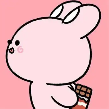 一左一右超可爱卡通情侣头像图片 简约小众的干净微信不明显情头_情侣