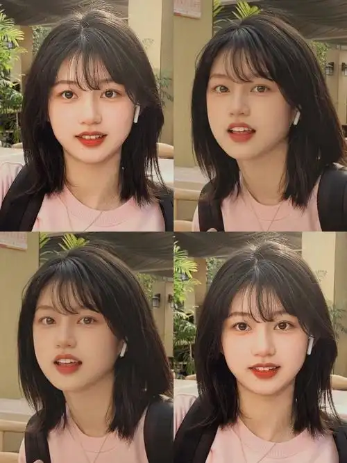 初恋头可盐可甜百搭发型圆脸方脸救星