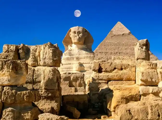 古埃及文明的建筑遗产大狮身人面像古埃及文明大狮身人面像