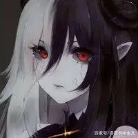 卡通少女恶魔图片头像 二次元恶魔少女头像【点击鼠标右键下载】