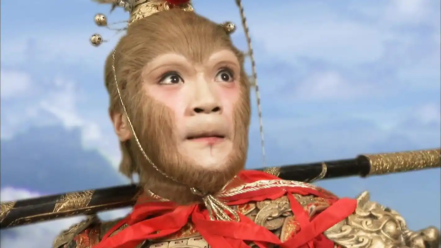 新西游记:孙悟空气的二郎神杨戬不想多说,拿起武器就开始打斗