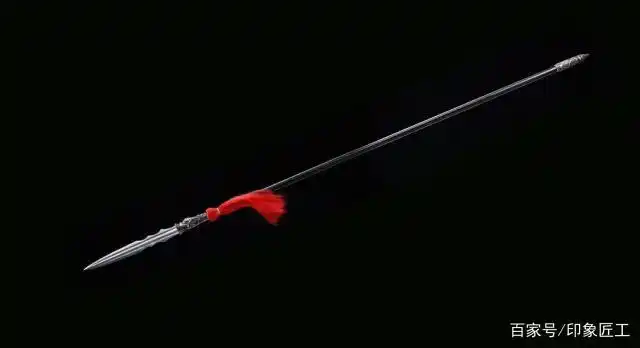 铜装花纹钢龙胆亮银枪,鉴赏