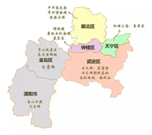 不同人眼里的常州地图刷爆了朋友圈