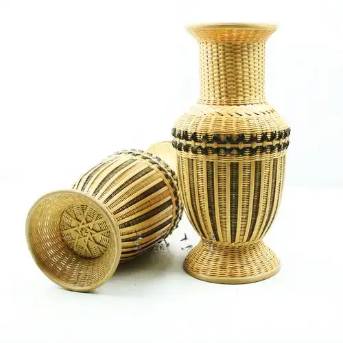 贵州省民间手工手工艺艺术品非遗收藏型竹编精致竹子竹编