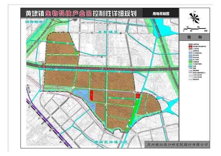 黄埭镇生物科技产业园控制性详细规划