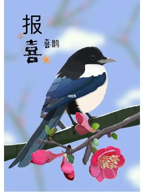 喜鹊来报喜
