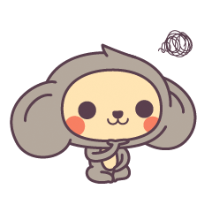 耷耷猴dada monkey|动漫|网络表情|老狼老狼老狼_原创作品-站酷zcool