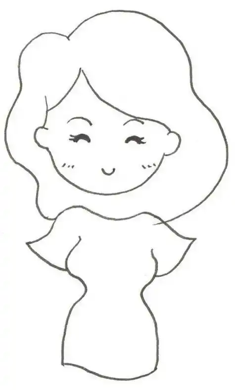 妈妈简笔画简单又漂亮 爸爸简笔画简单又漂亮