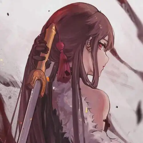 动漫女生头像后来我才明白能称得上相遇两个字的寥寥无几