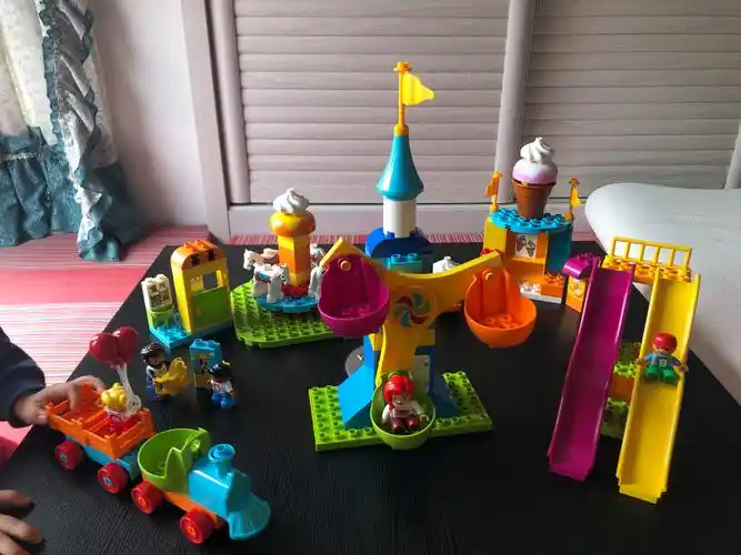 乐高(lego) 得宝系列大型游乐园早教益智大颗粒积木拼插 l10840 2岁-5