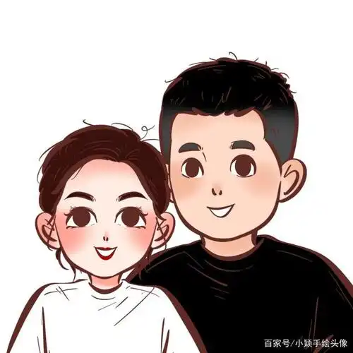 卡通动漫图片,单人,情侣,全家福头像,甜蜜幸福