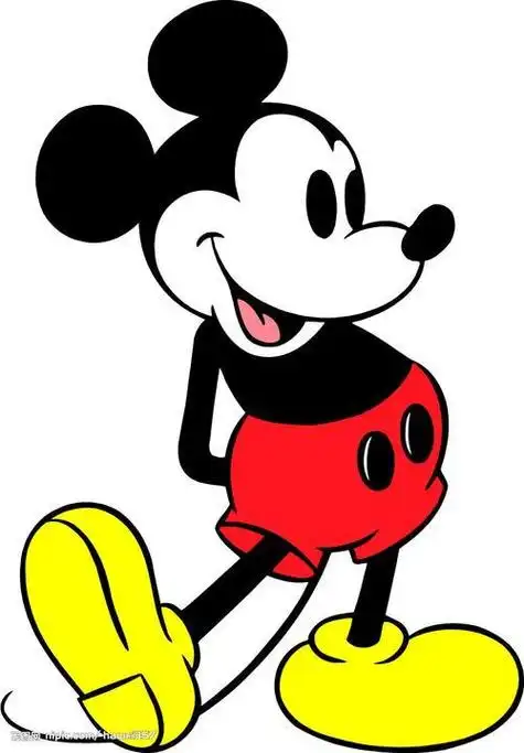 米奇老鼠简笔画彩色画法