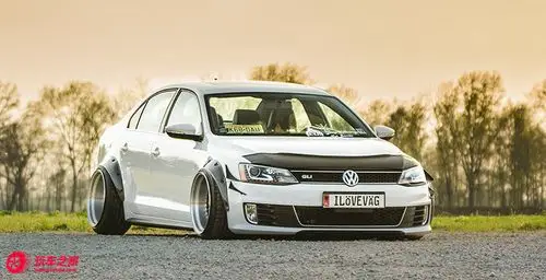 大众速腾gli改装宽体 hellaflush风-改装作品-玩车之家