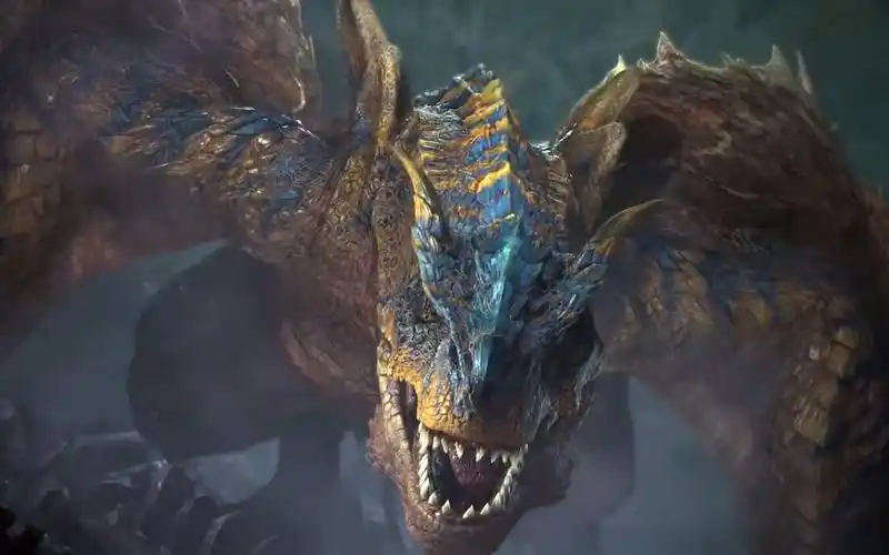 mhw【怪物猎人:世界】dlc【冰原】pv2.轰龙登场