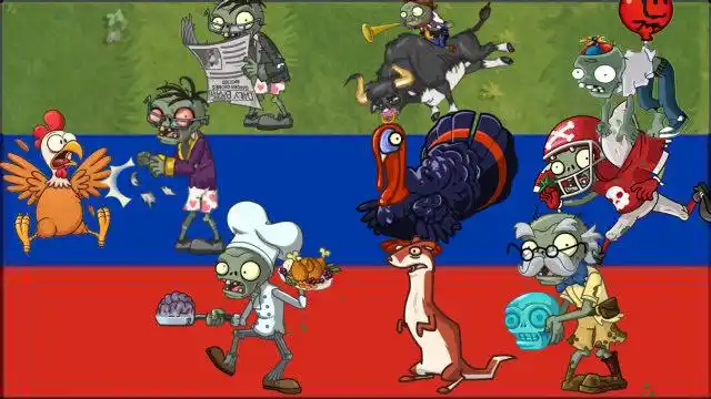 pvz2僵尸运动会:哪个僵尸跑得快!僵尸速度测试