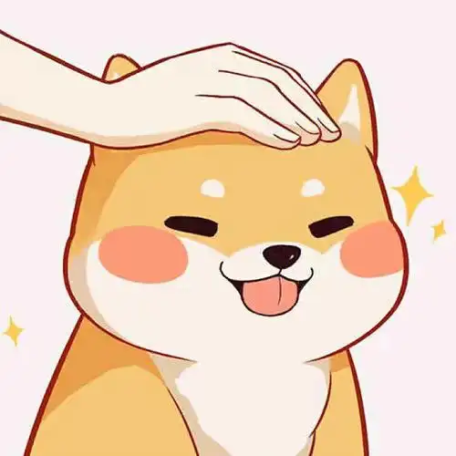 卡通柴犬头像图片