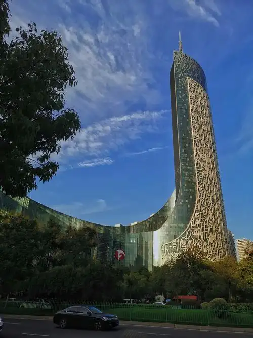 合肥政务区的高楼大厦