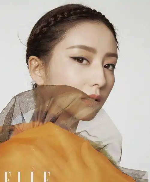 佟丽娅编发头巾写真好高级,优雅干练气质扑面而来,星范儿十足_元素