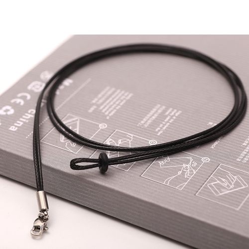 吊坠挂绳专门穿小孔饰品项链绳转运珠蜡皮绳红绳锁骨绳替换绳1mm两股