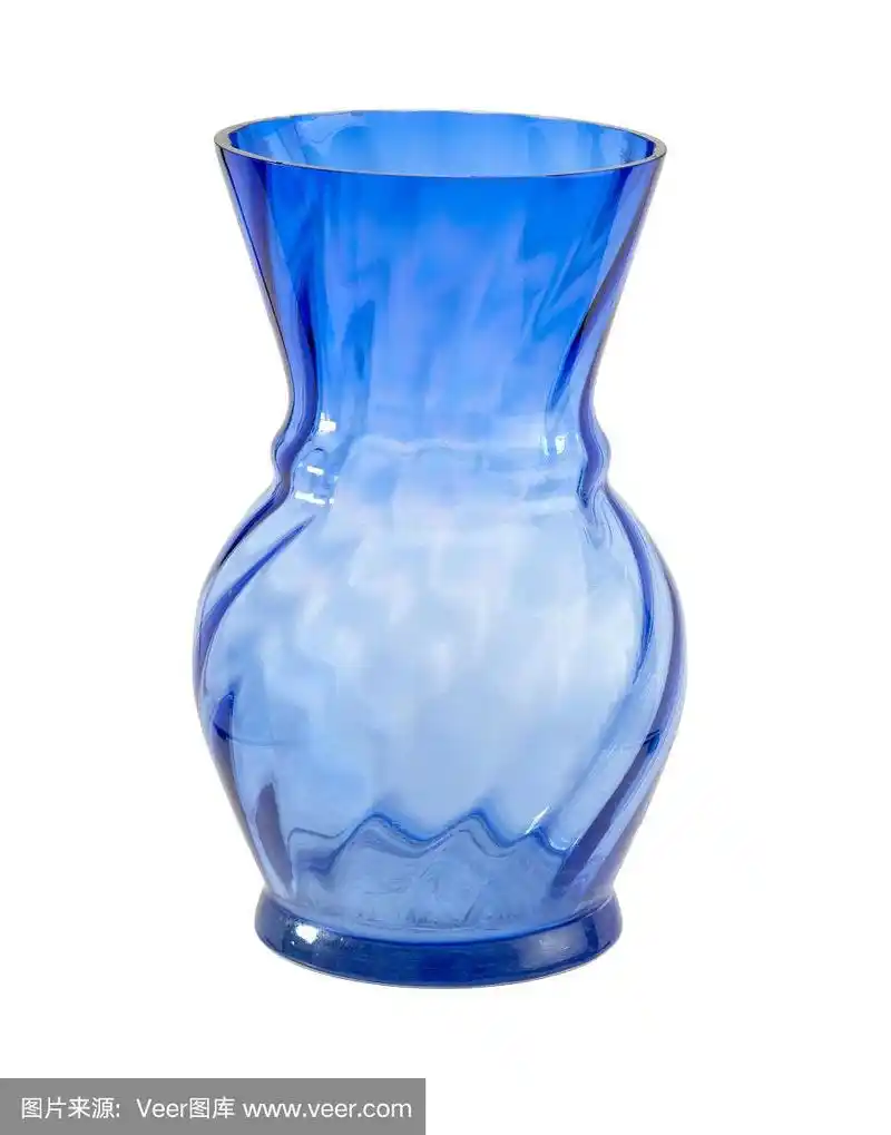 蓝色花瓶